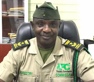 Ashanti regional Manager gor Forestry Commission, Augustine Gyedu 